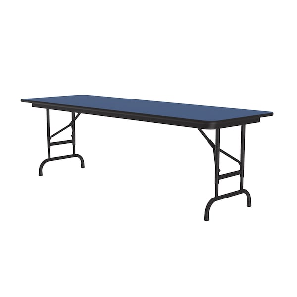 CFA Adjustable HPL Folding Tables 24x72 Blue